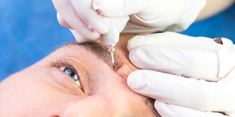 Microblading for men