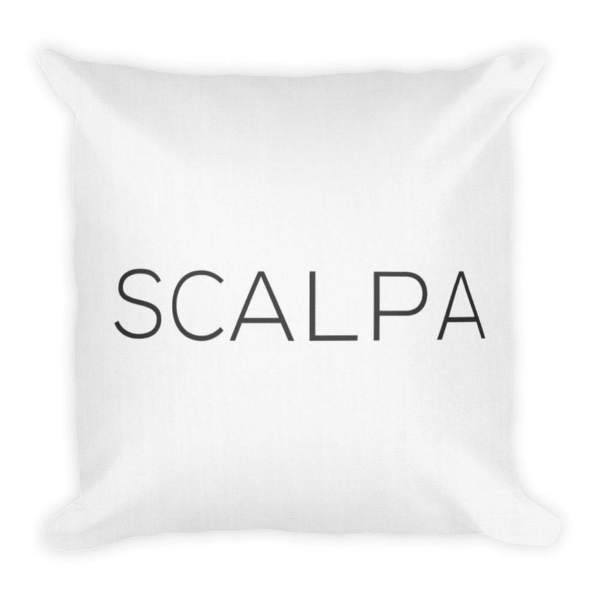 SCALPA Throw Pillow - Scalpa Shop