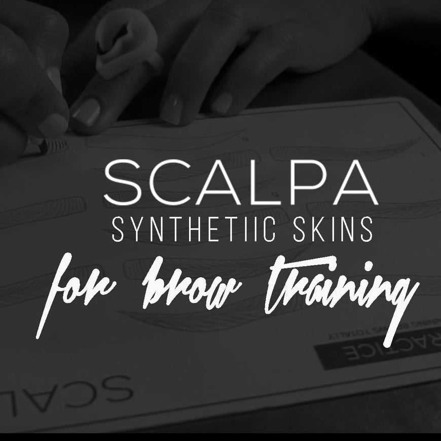 Synthetic Practice Brow Skin (Stroke and Trace) - Scalpa Shop
